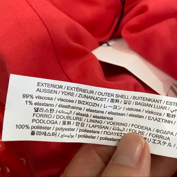 NEW Zara red bodysuit - Picture 9 of 9